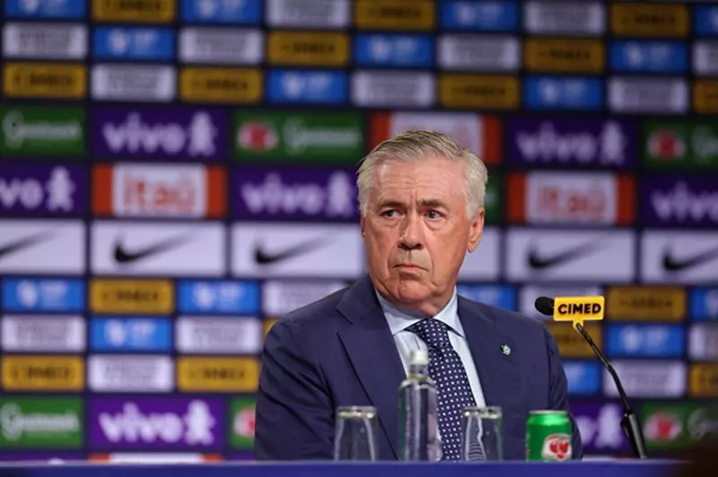 أنشيلوتي: زيارتي للبرازيل تستهدف التتويج بكأس العالم ووداعي لريال مدريد ليس النهاية.