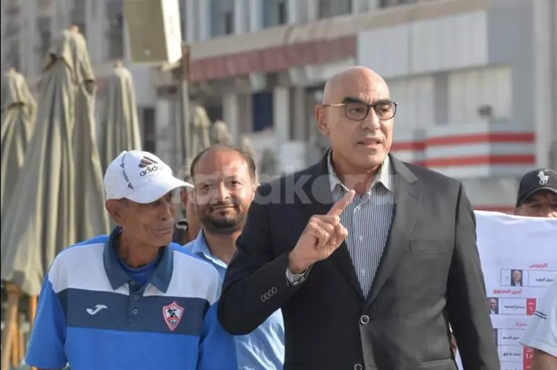 نائب الزمالك هشام نصر يمثل لبيب في اجتماع اتحاد الكرة